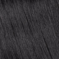 Närbild på ett färgprov av svart 1B hårförlängningar, med en naturlig svart nyans och fin textur för att hjälpa dig hitta rätt färg.