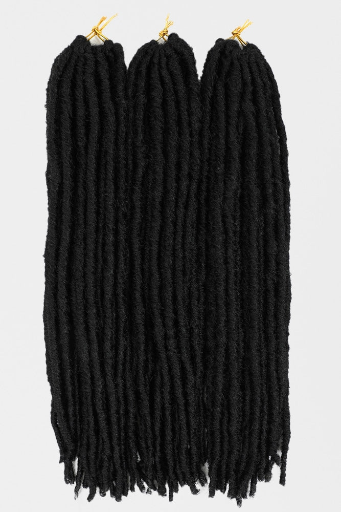 Faux Locs svart