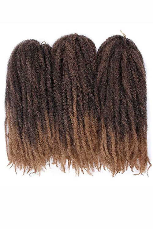 Produktbild på curly braids, där flätorna är definierade med mjuka, voluminösa lockar för en naturlig och livlig look."