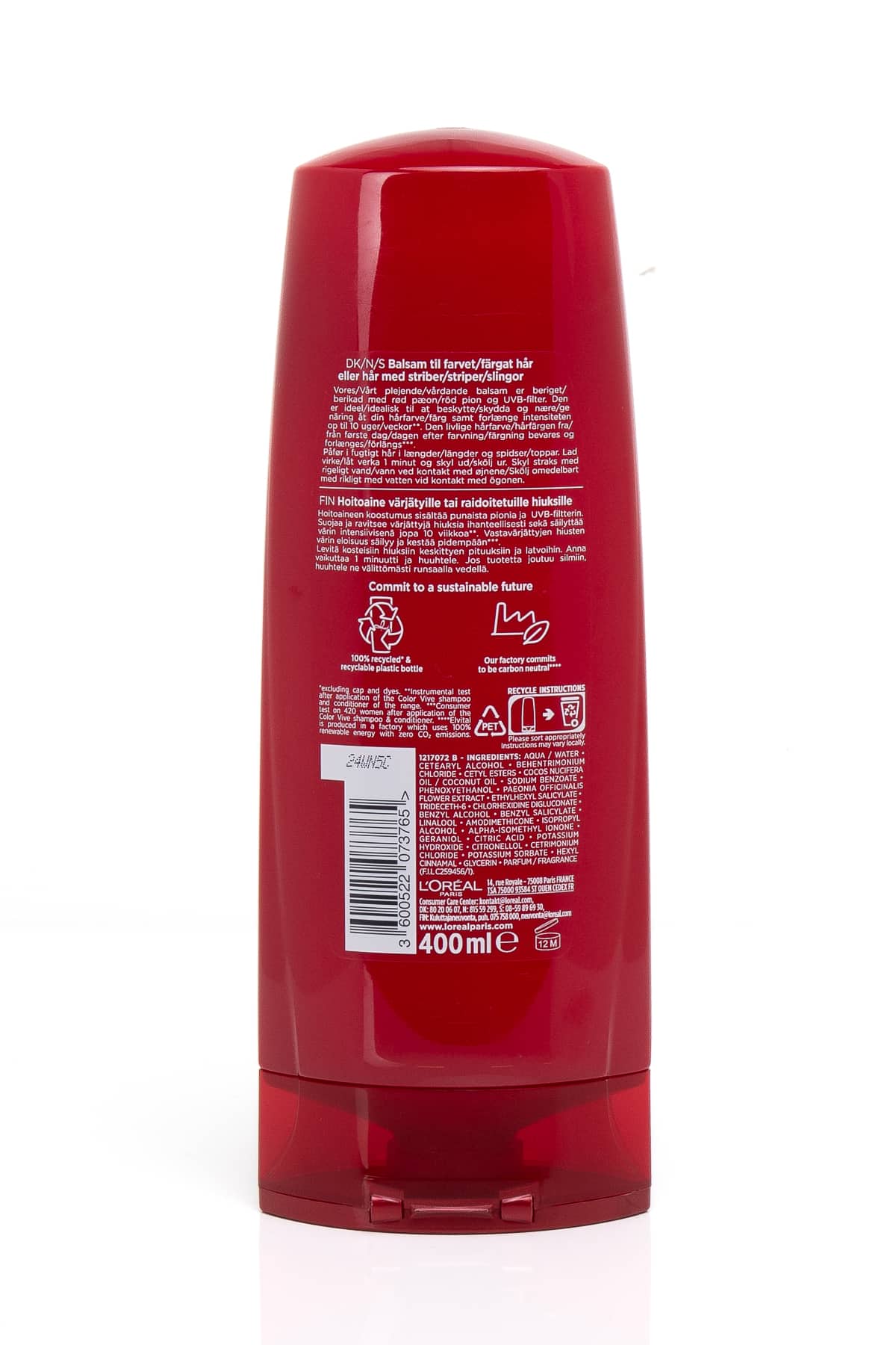 Loreal billigt röd flaska