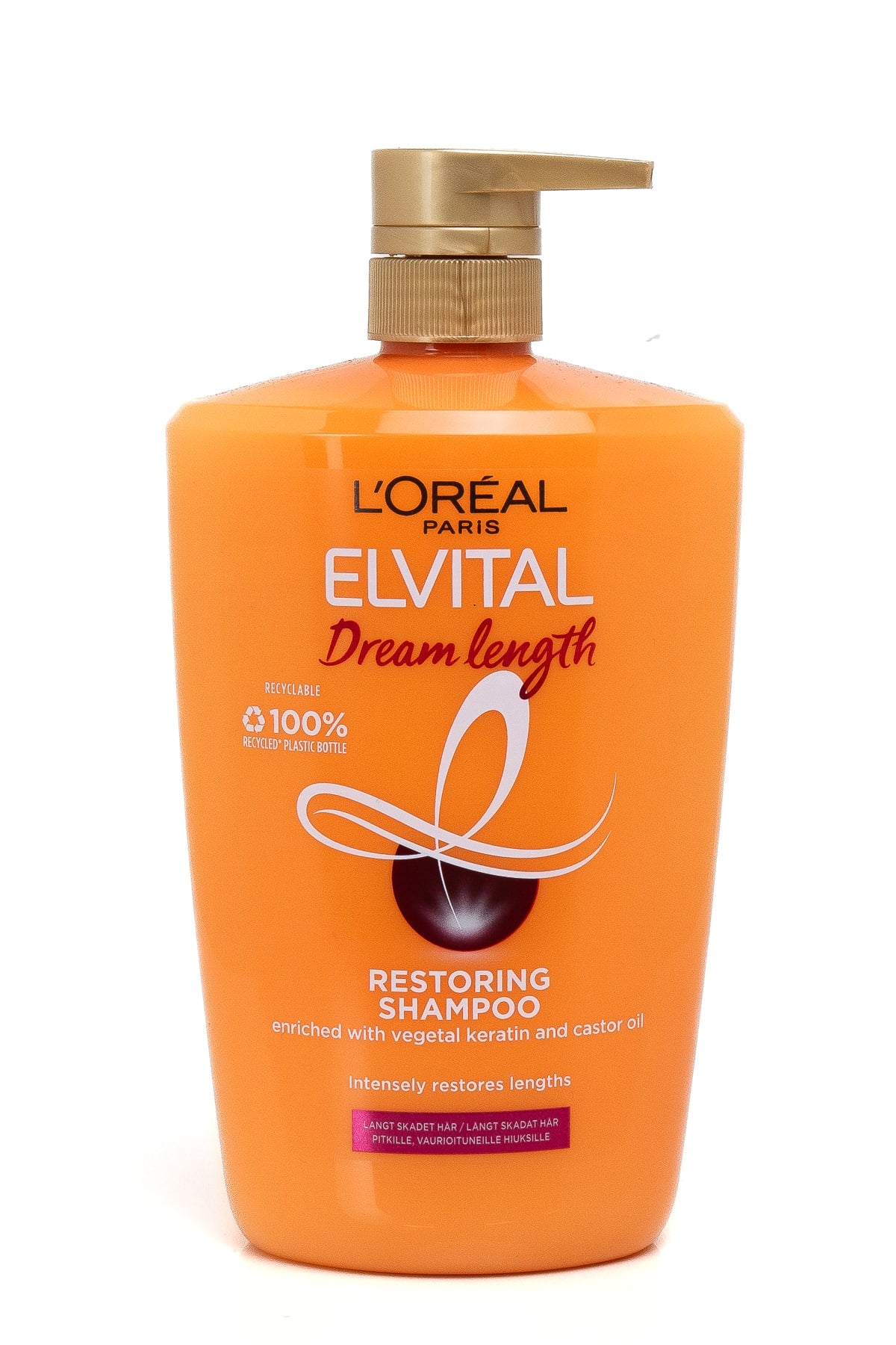 loreal orange flaska schampoo
