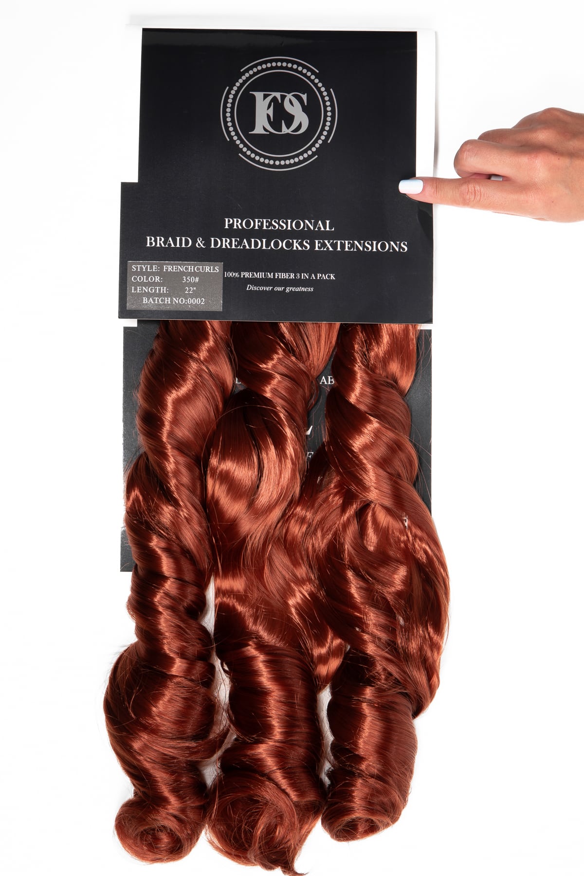 Spiral curls - French curls