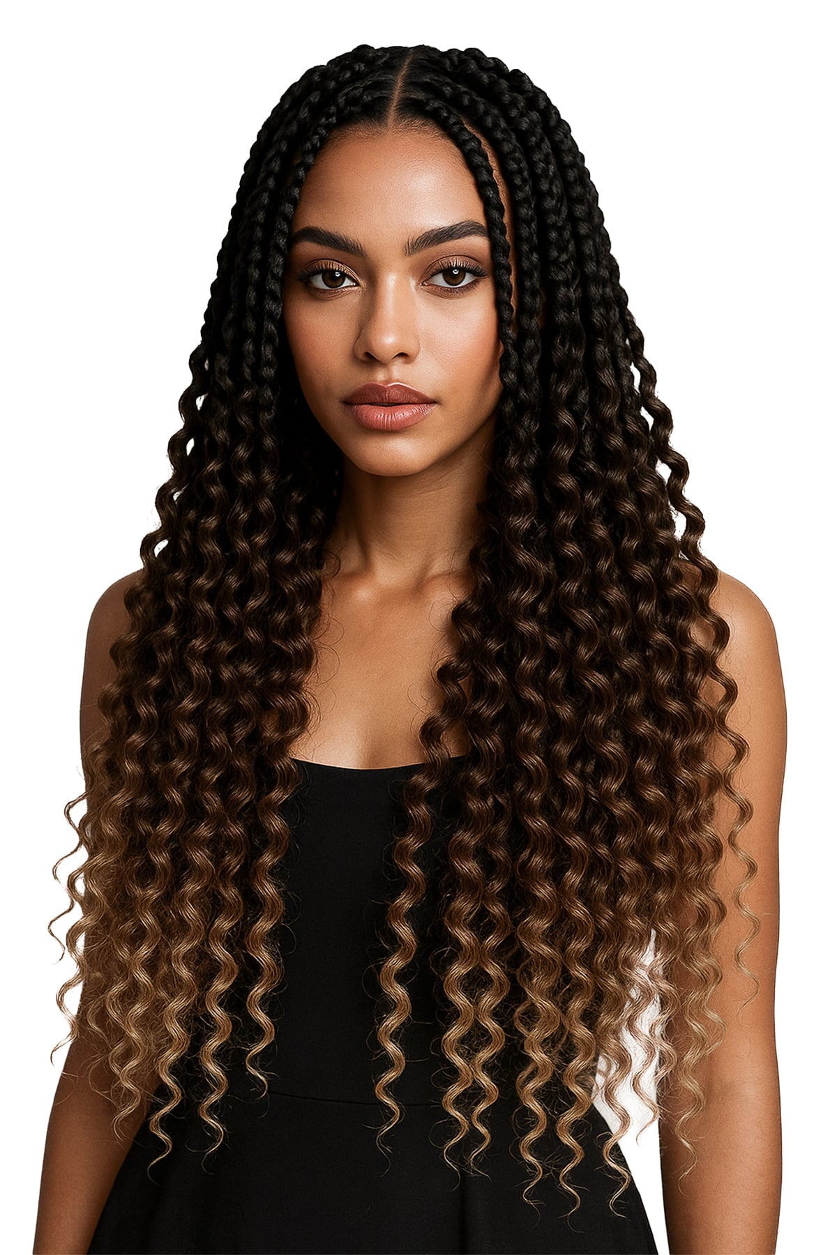 Boho goddess braids