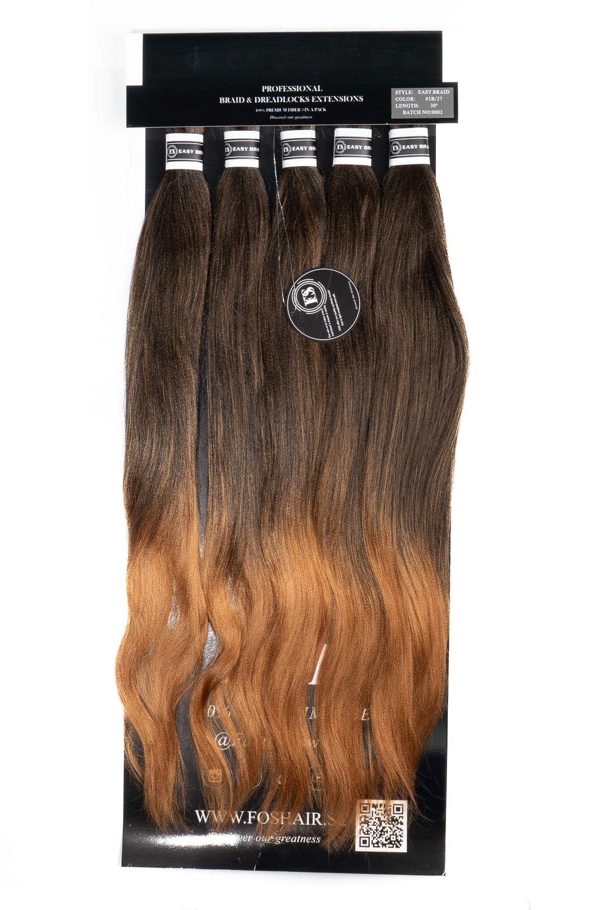 Braiding hair for cornrow, box braids, knotless braids.