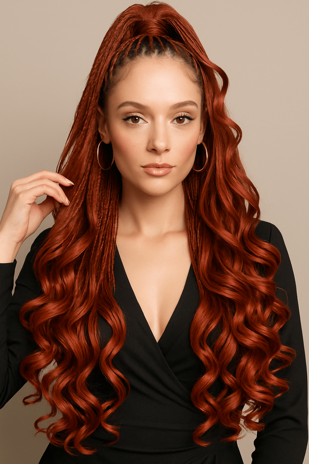 Spiral French Curl