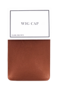 Dark brown Wig cap, peruknät för att skydda ditt naturliga hår under din peruk.