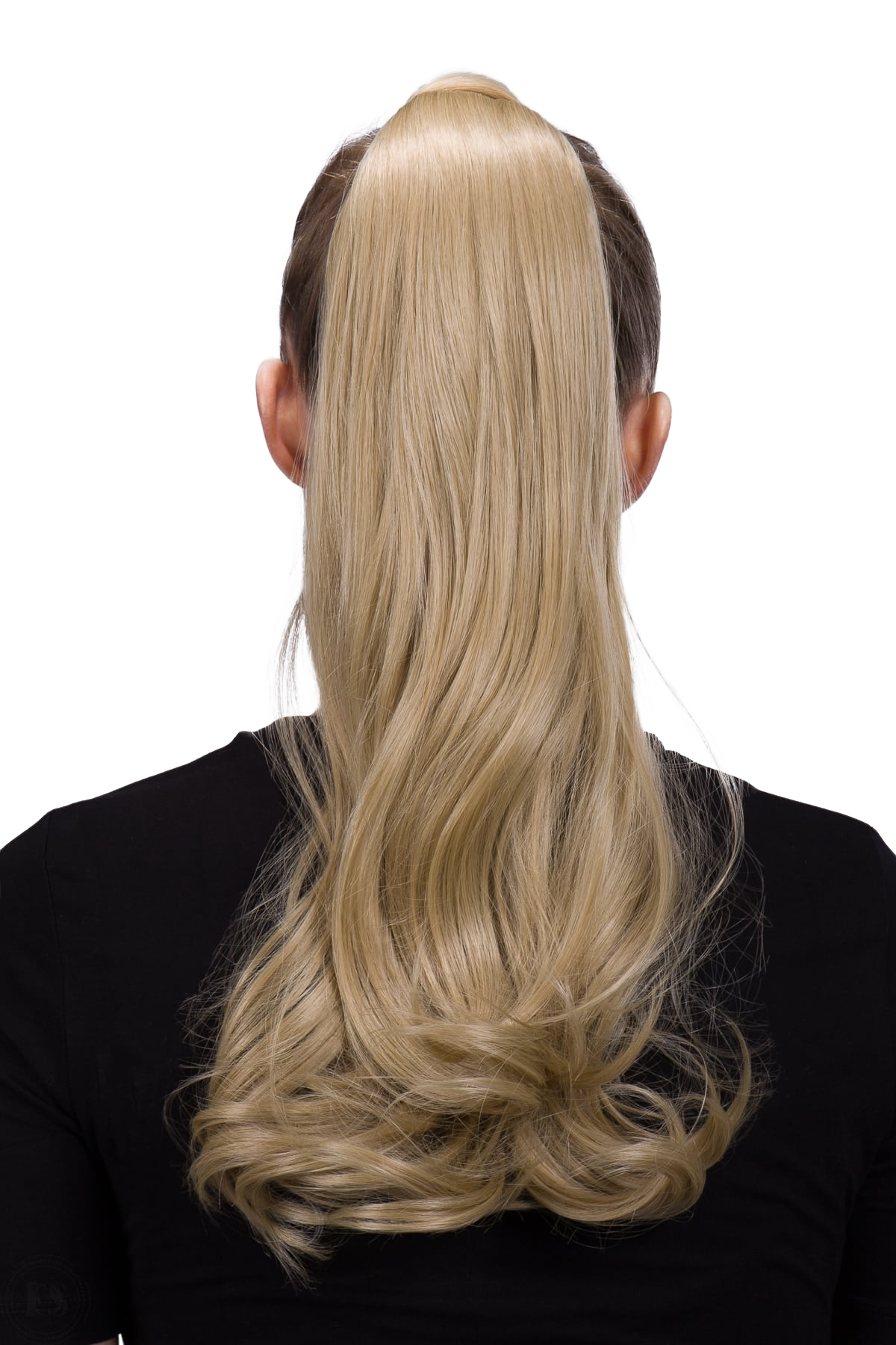 hästsvans wavy ponytail löshår syntetiskt håruppsättning inspo
