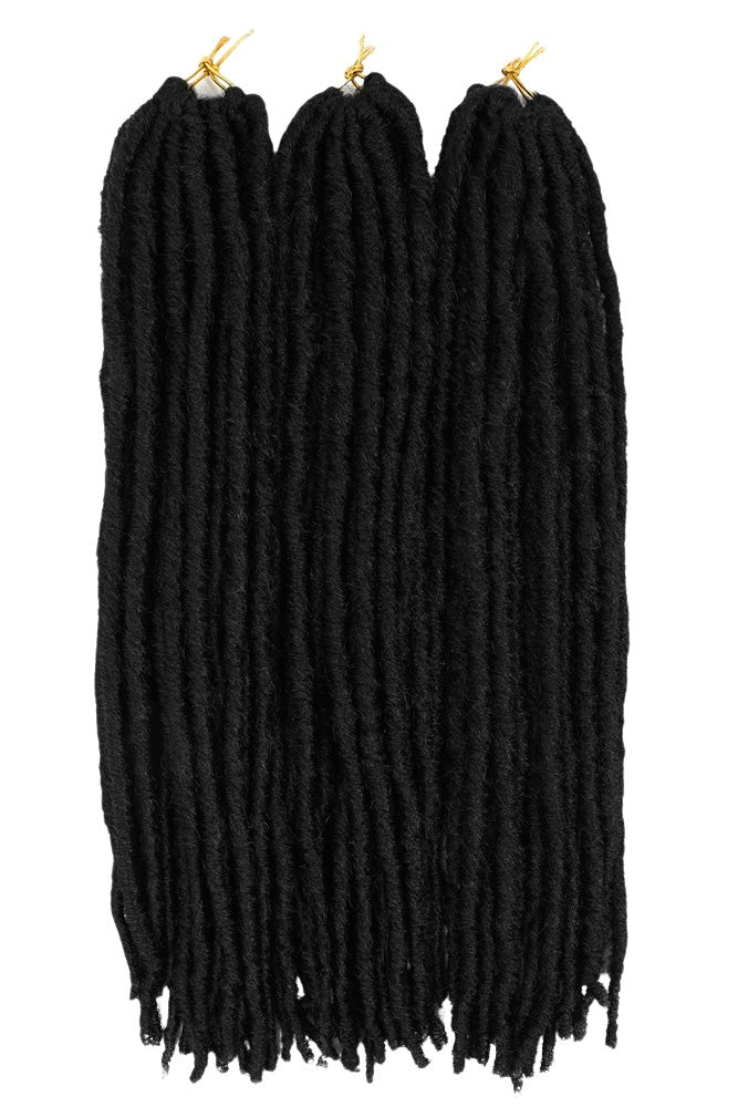 Faux Locs svart