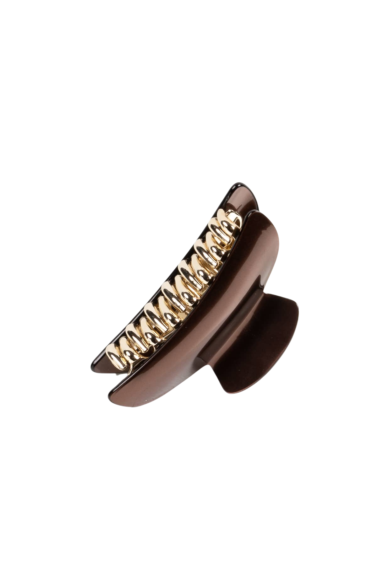 Hårklämma metallic bronze